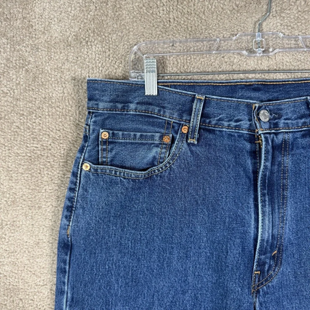 Levi's 550 Jeans Mens 36x32 Blue‎ Relaxed Fit Tapered Leg Medium Wash Denim